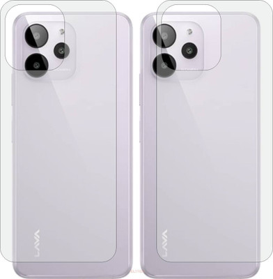 TELTREK Back Screen Guard for LAVA YUVA 2 PRO (Matte Finish)(Pack of 2)