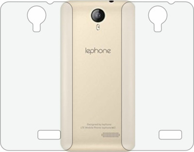 ZINGTEL Back Screen Guard for LEPHONE W7 PLUS (Matte Finish)(Pack of 2)