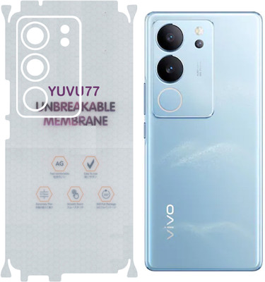 yuvu77 Back Screen Guard for VIVO V29 5G, Membrane with 360 coverage(Pack of 1)