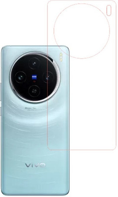 KARTRAY Back Screen Guard for Vivo X100 Pro 5G, Clear(Pack of 1)