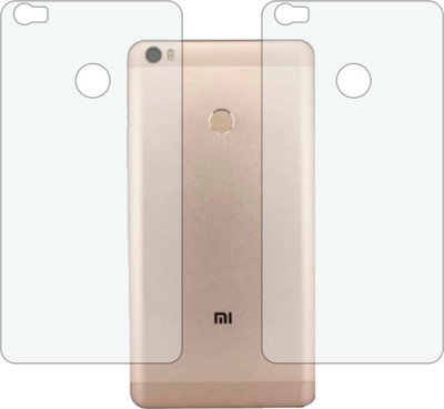 Fasheen Back Screen Guard for XIAOMI MI MAX (Matte Finish)(Pack of 2)