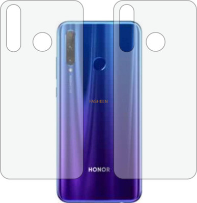 Fasheen Back Screen Guard for HUAWEI HONOR 10I (Matte Finish)(Pack of 2)