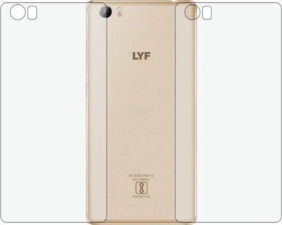 TELTREK Back Screen Guard for JIO LYF F1S (Matte Finish)(Pack of 2)