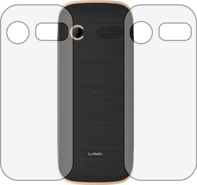 TELTREK Back Screen Guard for LAVA ARC SELFIE (Matte Finish)(Pack of 2)