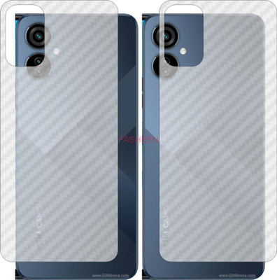 Fasheen Back Screen Guard for TECNO CAMON 19 NEO CH6i (3D Carbon Fiber Finish)(Pack of 2)