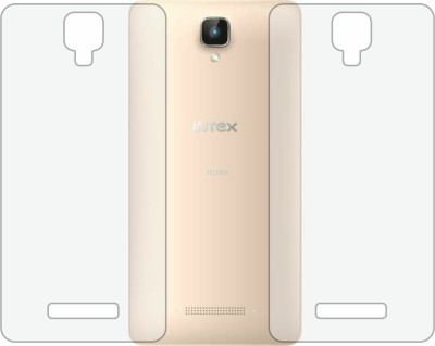 TELTREK Back Screen Guard for INTEX LIONS 4G (Matte Finish)(Pack of 2)