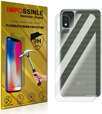 Enlinea Back Screen Guard for LG K42 Back (Glossy)(Pack of 1)