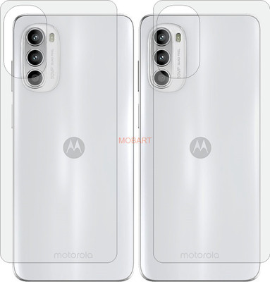 MOBART Back Screen Guard for MOTOROLA MOTO G62 5G INDIA (Matte Finish)(Pack of 2)