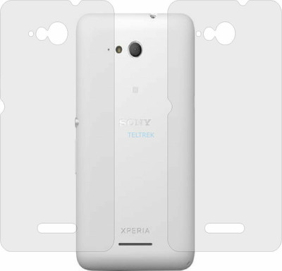TELTREK Back Screen Guard for SONY XPERIA E4G DUAL (Matte Finish)(Pack of 2)