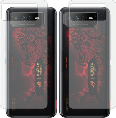 Fasheen Back Screen Guard for ASUS ROG PHONE 6 DIABLO IMMORTAL ED (Matte Finish)(Pack of 2)