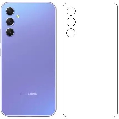 ECMERED Samsung A54, Samsung A54 5G, Samsung Galaxy A54, Samsung Galaxy A54 5G Mobile Skin(Transparent)
