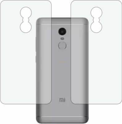 Fasheen Back Screen Guard for MI REDMI NOTE 4 (Matte Finish)(Pack of 2)