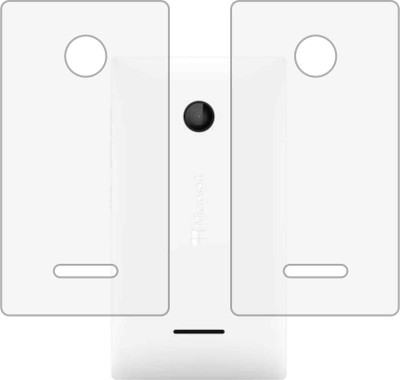 Fasheen Back Screen Guard for MICROSOFT LUMIA 435 (Matte Finish)(Pack of 2)