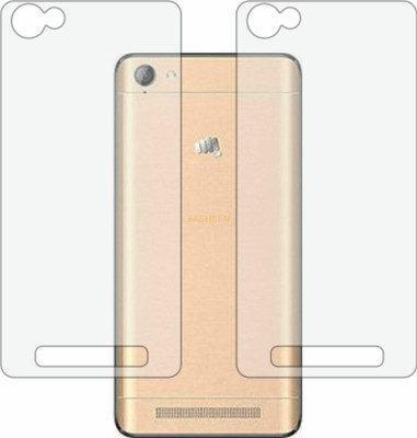 Fasheen Back Screen Guard for MICROMAX VDEO 4 (Matte Finish)(Pack of 2)