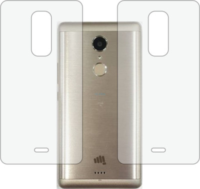 TELTREK Back Screen Guard for MICROMAX Q349 (CANVAS SELFIE 4) (Matte Finish)(Pack of 2)
