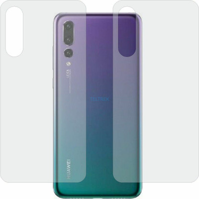 TELTREK Back Screen Guard for HUAWEI P20 PRO (Matte Finish)(Pack of 2)