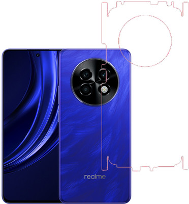 KARTRAY Back Screen Guard for Realme P1 Speed 5G, Clear With Sides(Pack of 1)