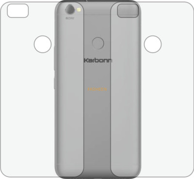Fasheen Back Screen Guard for KARBONN FRAMES S9 (Matte Finish)(Pack of 2)