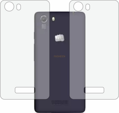 Fasheen Back Screen Guard for MICROMAX UNITE Q372 (Matte Finish)(Pack of 2)
