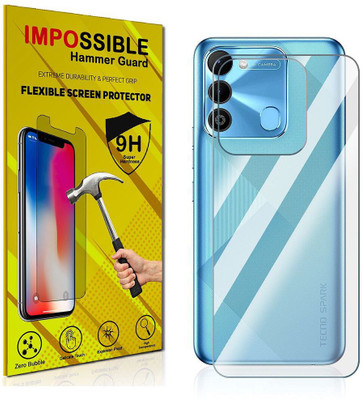 Enlinea Back Screen Guard for Tecno Spark 9 Back (Glossy)(Pack of 1)