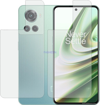 Fasheen Back Screen Guard for ONE PLUS 10 R 8OW (Matte Finish)(Pack of 2)