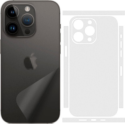 mobinix Back Screen Guard for iPhone 16 Pro Max, Premium Unbreakable Back Membrane 360 Protection Screen Guard(Pack of 1)
