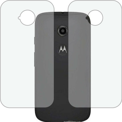 TELTREK Back Screen Guard for MOTOROLA MOTO E 2ND GEN (Matte Finish)(Pack of 2)