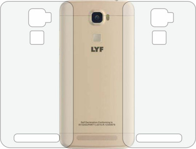 Fasheen Back Screen Guard for RELIANCE JIO LYF WATER 9 (Matte Finish)(Pack of 2)