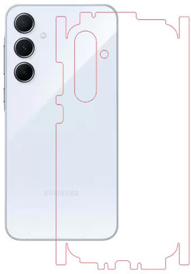 HOBBYTRONICS Back Screen Guard for Samsung A35(Pack of 1)