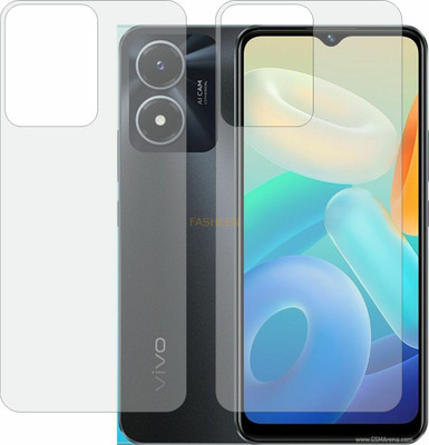Fasheen Back Screen Guard for VIVO Y02s (Matte Finish)(Pack of 2)