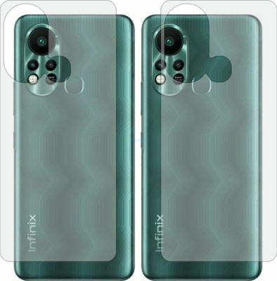 TELTREK Back Screen Guard for INFINIX HOT11S (Matte Finish)(Pack of 2)