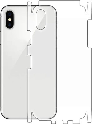 cloudad Back Screen Guard for Membrane Matte Screen Protector Flexible Anti-Scratch Film Unbreakable Front Screen Protector for Apple iphone X/XS(Pack of 1)