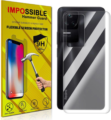 FCS Back Screen Guard for Xiaomi Redmi K50 Back (Glossy)(Pack of 1)