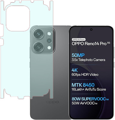 SPRITZEN Back Screen Guard for OPPO Reno 14 Pro 5G, Back Screen Guard With Matte Finish(Pack of 1)