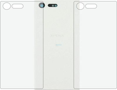 TELTREK Back Screen Guard for SONY XPERIA X COMPACT (Matte Finish)(Pack of 2)