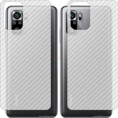 Fasheen Back Screen Guard for REDMI NOTE 11 SE INDIA (3D Carbon Fiber Finish)(Pack of 2)