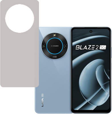 KARTRAY Back Screen Guard for Lava Blaze 2 5G, Matt(Pack of 1)