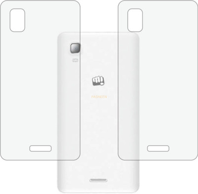 Fasheen Back Screen Guard for MICROMAX CANVAS DOODLE 3 A102 (Matte Finish)(Pack of 2)