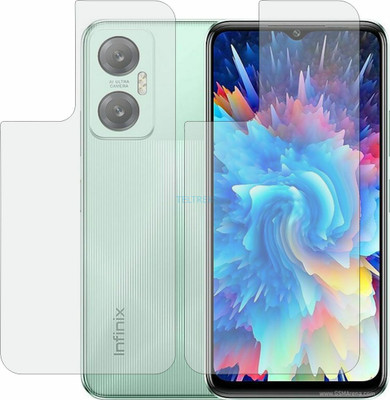 TELTREK Back Screen Guard for INFINIX HOT 20 5G X666B (Matte Finish)(Pack of 2)