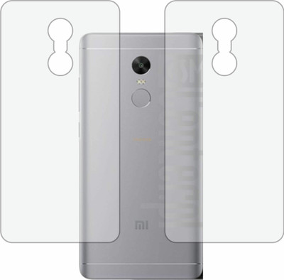 Fasheen Back Screen Guard for MI NOTE 4X HIGH (Matte Finish)(Pack of 2)