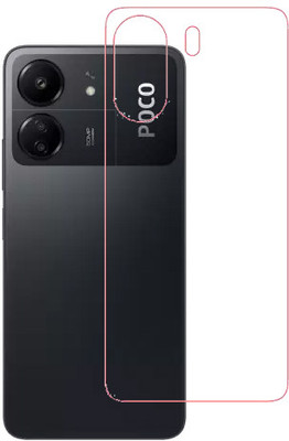 ECMERED Back Screen Guard for Poco C65(Pack of 1)