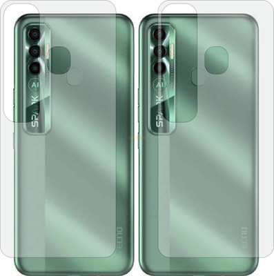 Fasheen Back Screen Guard for TECNO SPARK 7 PRO KF8 (Matte Finish)(Pack of 2)