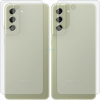 TELTREK Back Screen Guard for SAMSUNG GALAXY S21 FE 5G (Matte Finish)(Pack of 2)