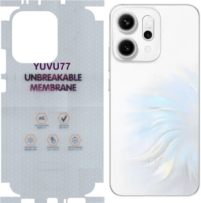 YMC77 Back Screen Guard for Oppo Reno 14 Pro 5g, Membrane with 360 coverage, unbreakable membrane(Pack of 1)