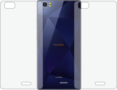 Fasheen Back Screen Guard for LAVA IRIS PIXEL V2 (Matte Finish)(Pack of 2)