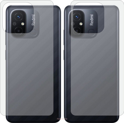 Fasheen Back Screen Guard for REDMI 12 C (Matte Finish)(Pack of 2)