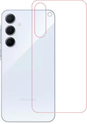 HOBBYTRONICS Back Screen Guard for Samsung A55, Samsung A35(Pack of 1)