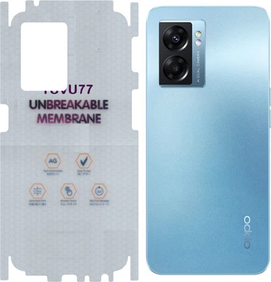 yuvu77 Back Screen Guard for OPPO K10 5G, Membrane with 360 coverage(Pack of 1)