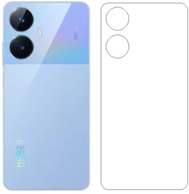 HOBBYTRONICS Back Screen Guard for Realme C55, realme C55, Realme Narzo N55, realme narzo N55(Pack of 1)