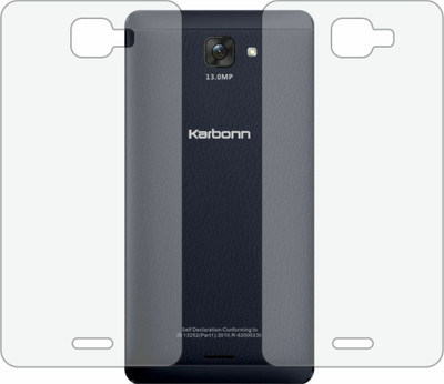 Fasheen Back Screen Guard for KARBONN QUATTRO L55 HD (Matte Finish)(Pack of 2)